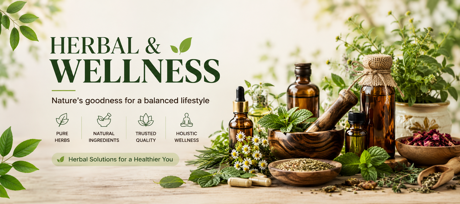 Herbal and wellness category